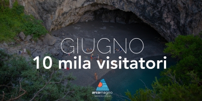 SAN NICOLA ARCELLA. Record di Visite all'Arcomagno: 10.000 Turisti a Giugno