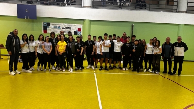 IL LICEO METASTASIO DI SCALEA FA IL BIS SIA IN CAMPO MASCHILE CHE IN QUELLO FEMMINILE  E SI GUADAGNA IL TITOLO NEI GIOCHI SPORTIVI  PROVINCIALI DI BADMINTON.  