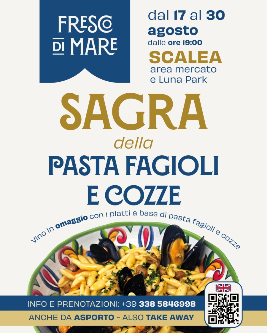 SCALEA. DA FRESCO DI MARE, UN CALICE DI VINO IN PIU’. 
