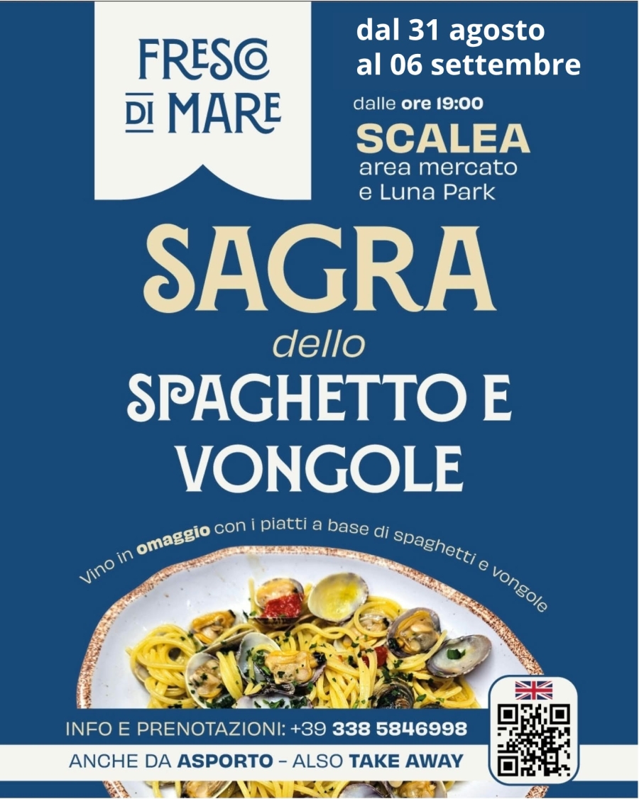 SCALEA. DA FRESCO DI MARE, UN CALICE DI VINO IN PIU’. 