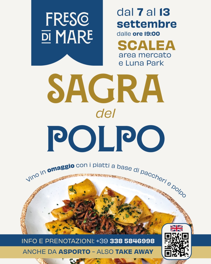 SCALEA. DA FRESCO DI MARE, UN CALICE DI VINO IN PIU’. 