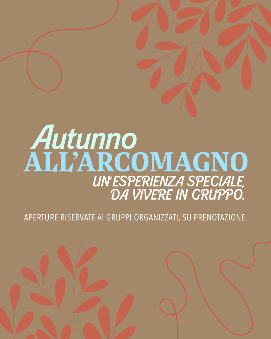 SAN NICOLA ARCELLA. L’Arcomagno si scopre anche in autunno: aperture speciali per i gruppi organizzati su prenotazione