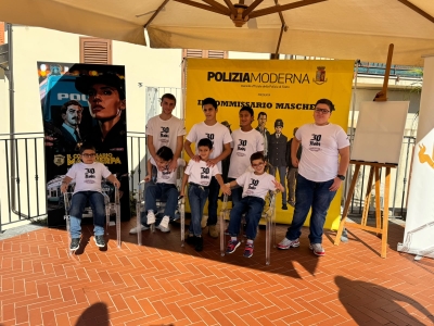 Una giornata di luce, legalità e inclusione: l’A.I.A.S. Sezione di Cetraro ETS – Sede di Belvedere Marittimo (CS) abbraccia il Commissario Mascherpa